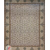 فرش بزرگمهر طرح افشان گل برجسته زمینه یاسی کد 521011603
