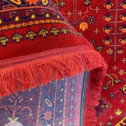 فرش ماشینی طرح دستبافت و سنتی زمینه لاکی کد 315z